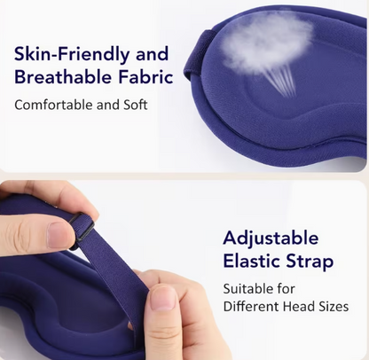 3D Heated Vibrating Eye Massage Mask