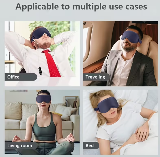 3D Heated Vibrating Eye Massage Mask