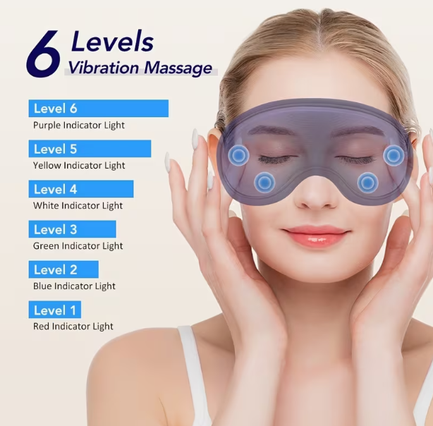 3D Heated Vibrating Eye Massage Mask