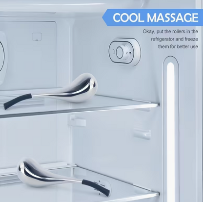 Stainless Steel Cryo Facial Spoon Cooling Ice Globe Massager