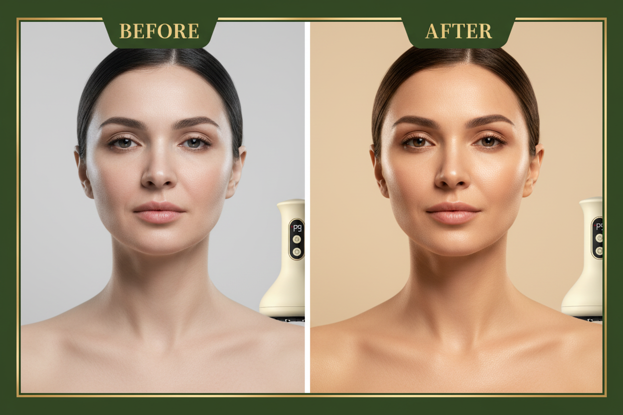 Before and After Face and Upper Body