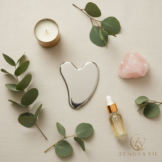 Gua Sha Flat Lay